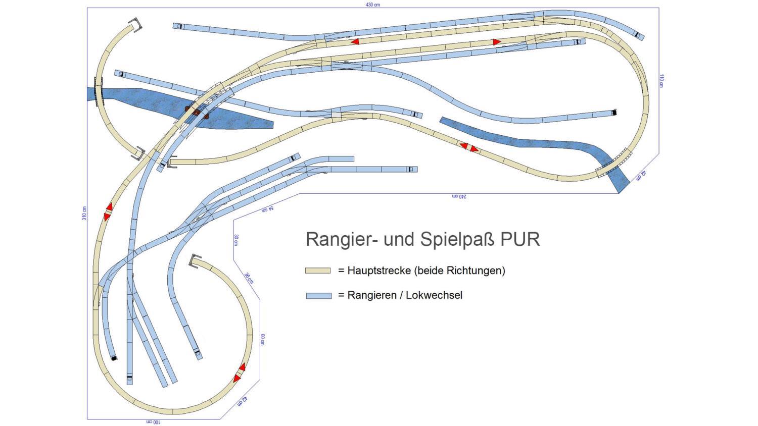 GP5-0100 C-Gleisplan Rangierheim 430x310x140